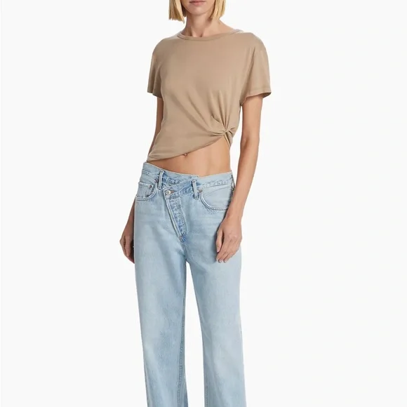 Agolde Los Ángeles criss cross denim - 25 - Picture 15 of 15